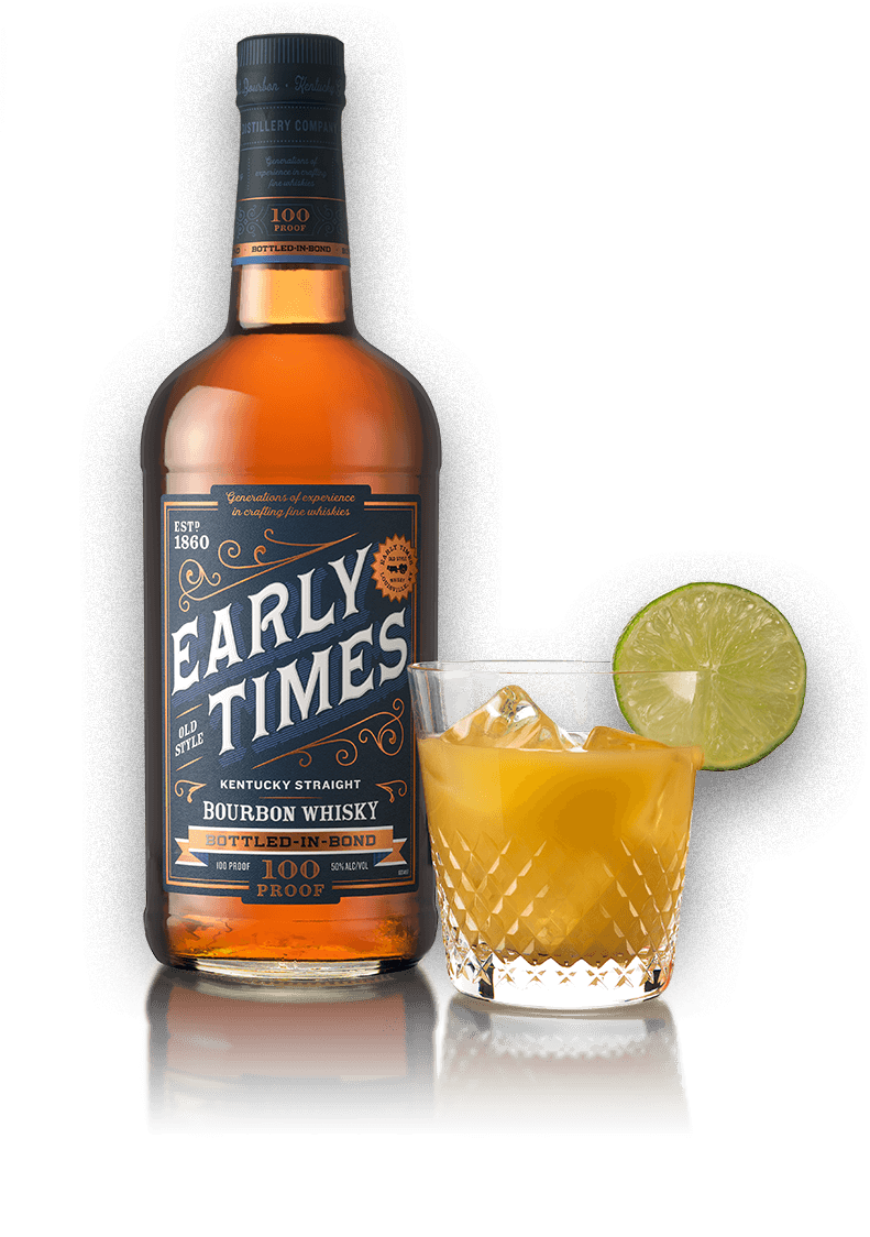 Cocktails Early Times Bottled in Bond